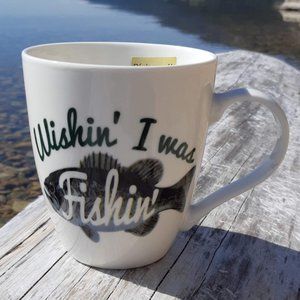 PFLATZGRAFF "Wishin' I Was Fishin" Cup